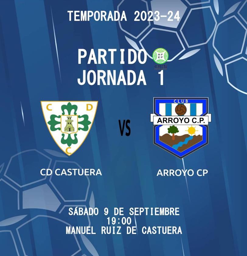 El Arroyo CP comienza la liga frente al Castuera