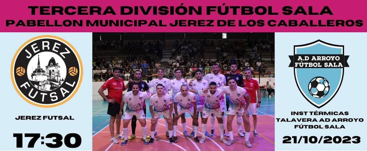 El Arroyo FS se desplaza hasta Jerez para la sexta jornada de liga