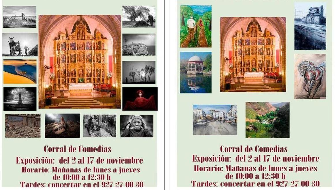 Abiertas las exposiciones de los concursos Luis de Morales