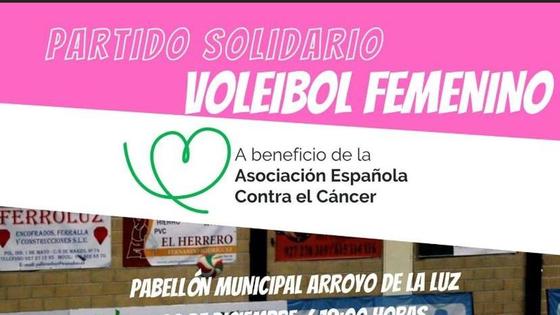 A la venta las entradas para el torneo solidario de voleibol 'Unidas por el rosa'