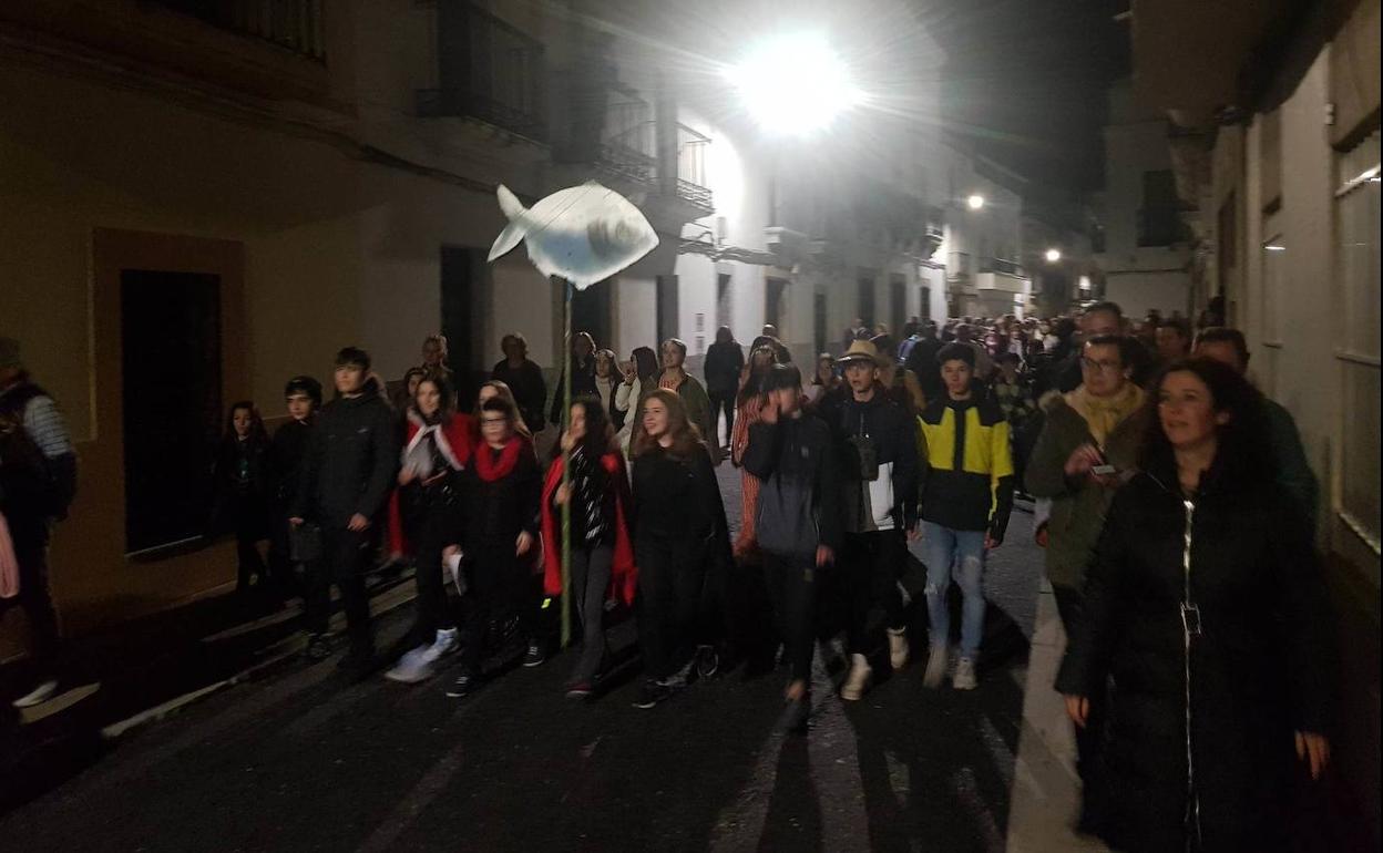 La sardina puso el broche de oro al Carnaval arroyano