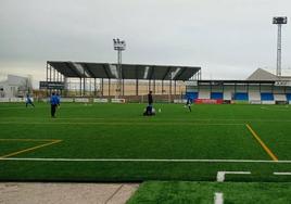 Varios de los participante en el campus durante la segunda semana.