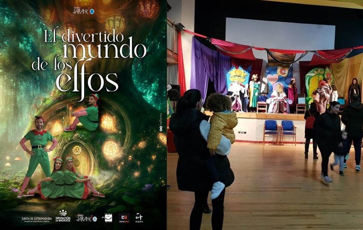 La recogida de cartas de los Reyes Magos y los elfos mágicos llegan en la víspera de la Noche de Reyes