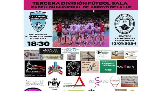 El Arroyo FS recibe al Montehermoso