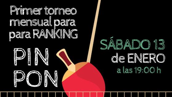 El ECJ organiza un nuevo torneo mensual de Pin Pon para 2024
