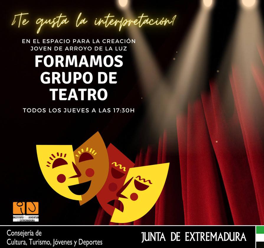 El ECJ de Arroyo de la Luz forma un grupo de teatro
