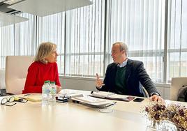 Reunión mantenida en Mérida.