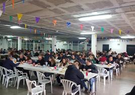 Degustación de las coles con buche del pasado 2023.