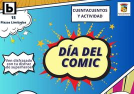 Inscripciones para celebrar el Día del Cómic en la biblioteca