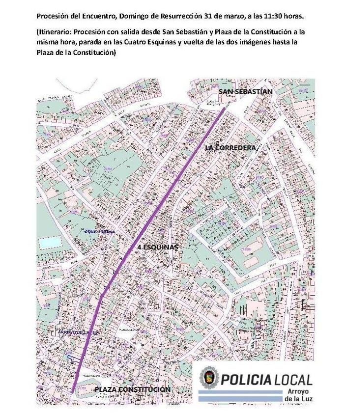 Imagen principal - Itinerarios y horarios de las procesiones de Semana Santa