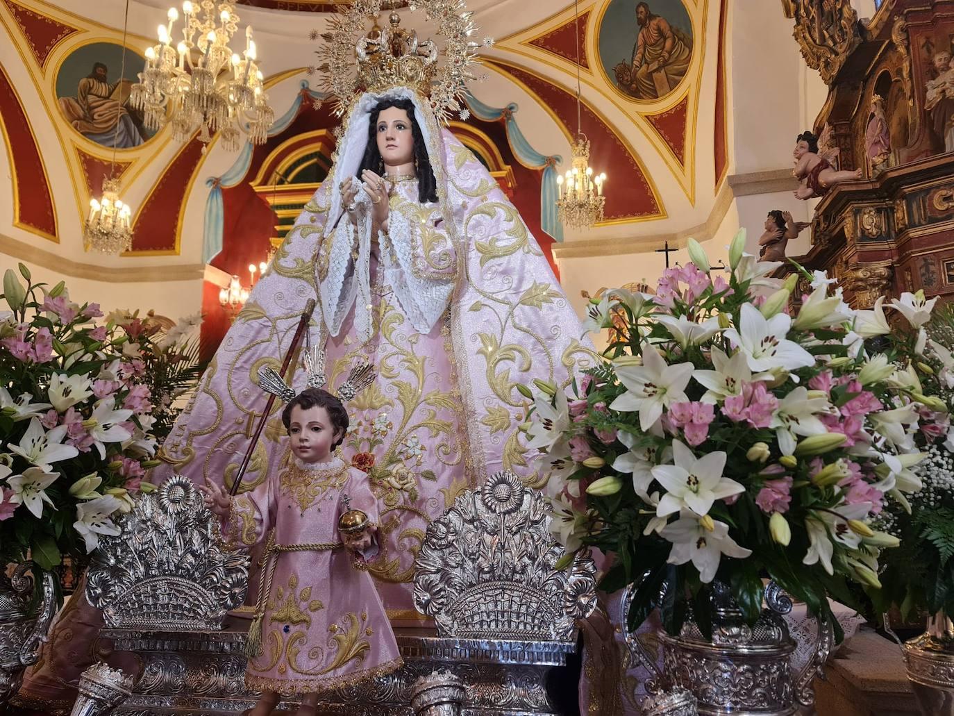 La Virgen de la Luz volvió a visitar su pueblo