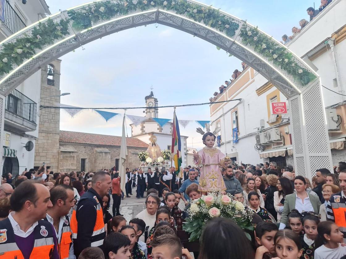 La Virgen de la Luz volvió a visitar su pueblo
