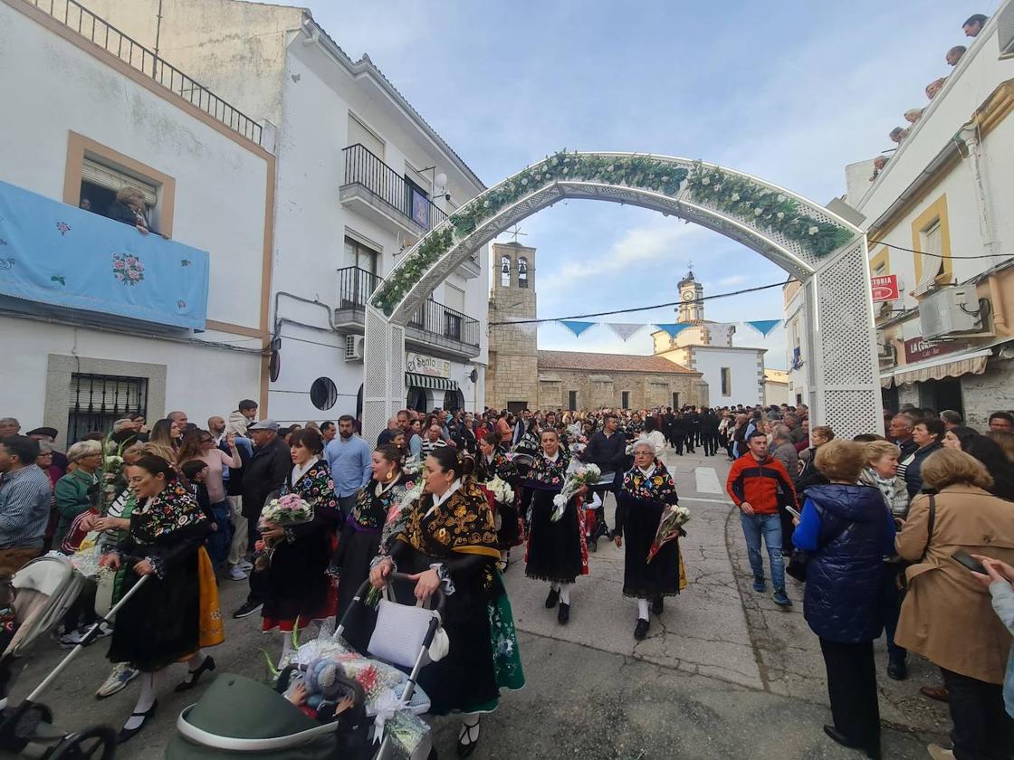 La Virgen de la Luz volvió a visitar su pueblo
