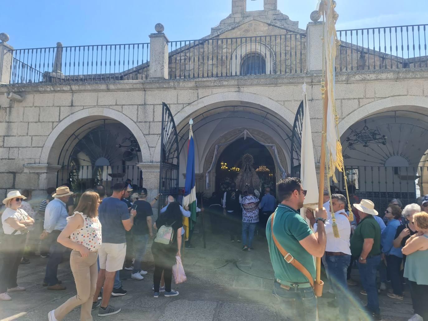 La Virgen de la Luz volvió a visitar su pueblo