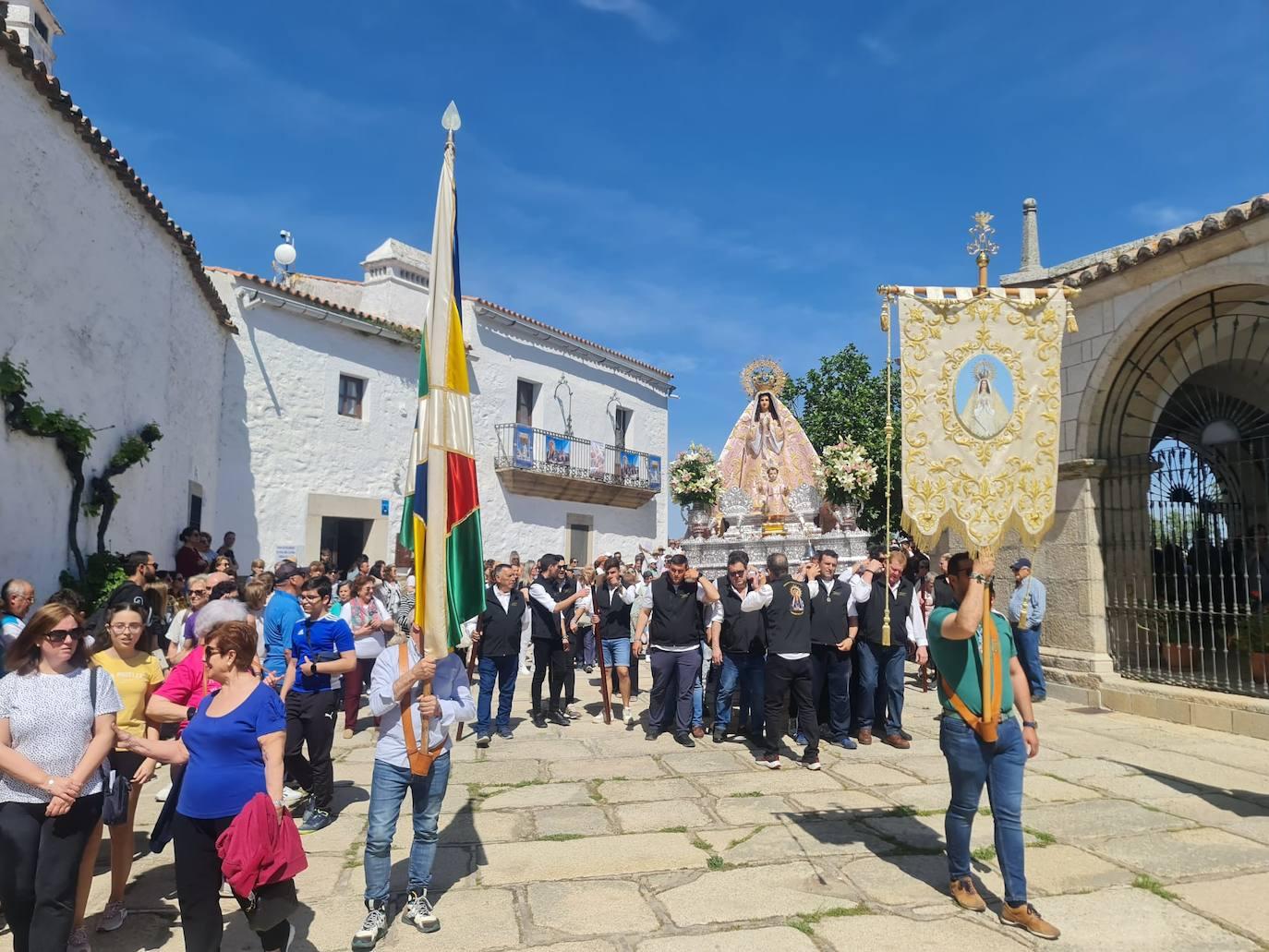 La Virgen de la Luz volvió a visitar su pueblo