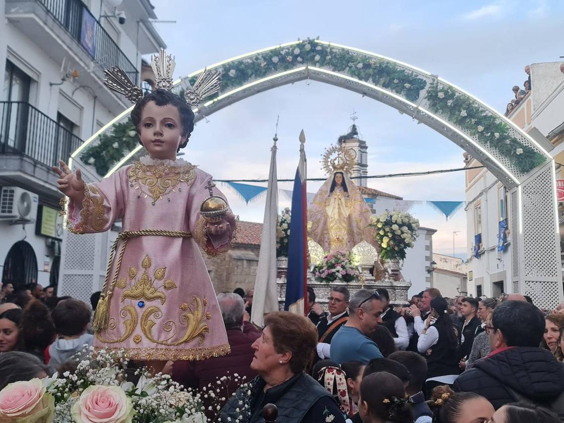La Virgen de la Luz volvió a visitar su pueblo