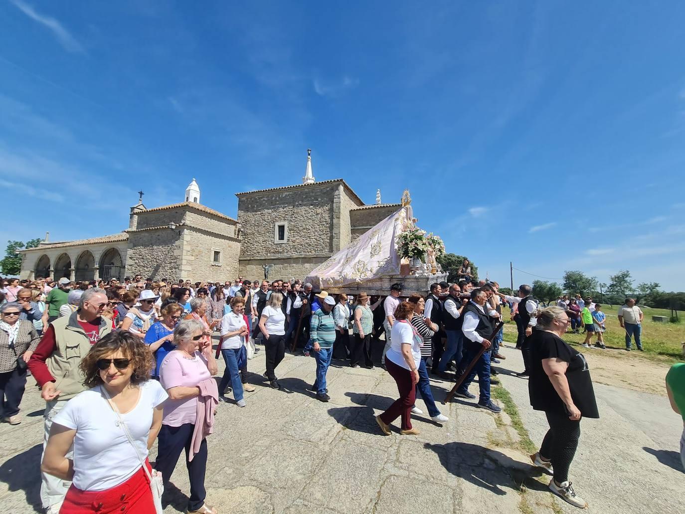 La Virgen de la Luz volvió a visitar su pueblo