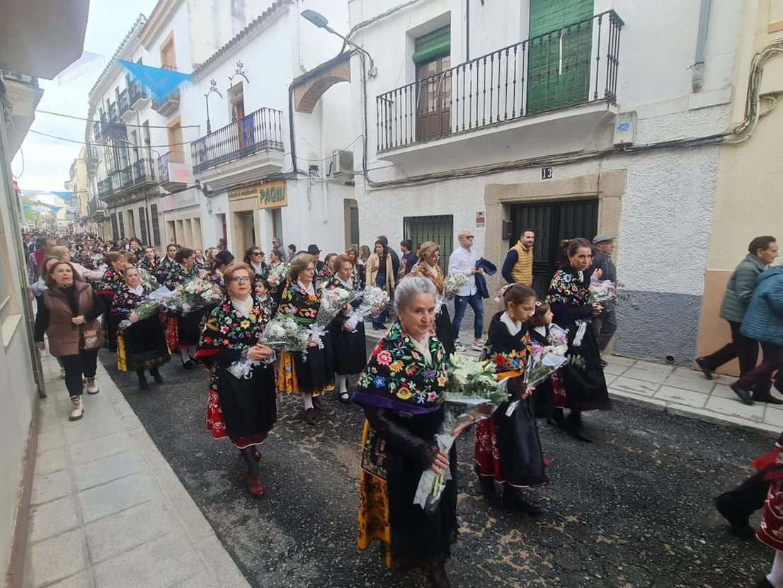 La Virgen de la Luz volvió a visitar su pueblo