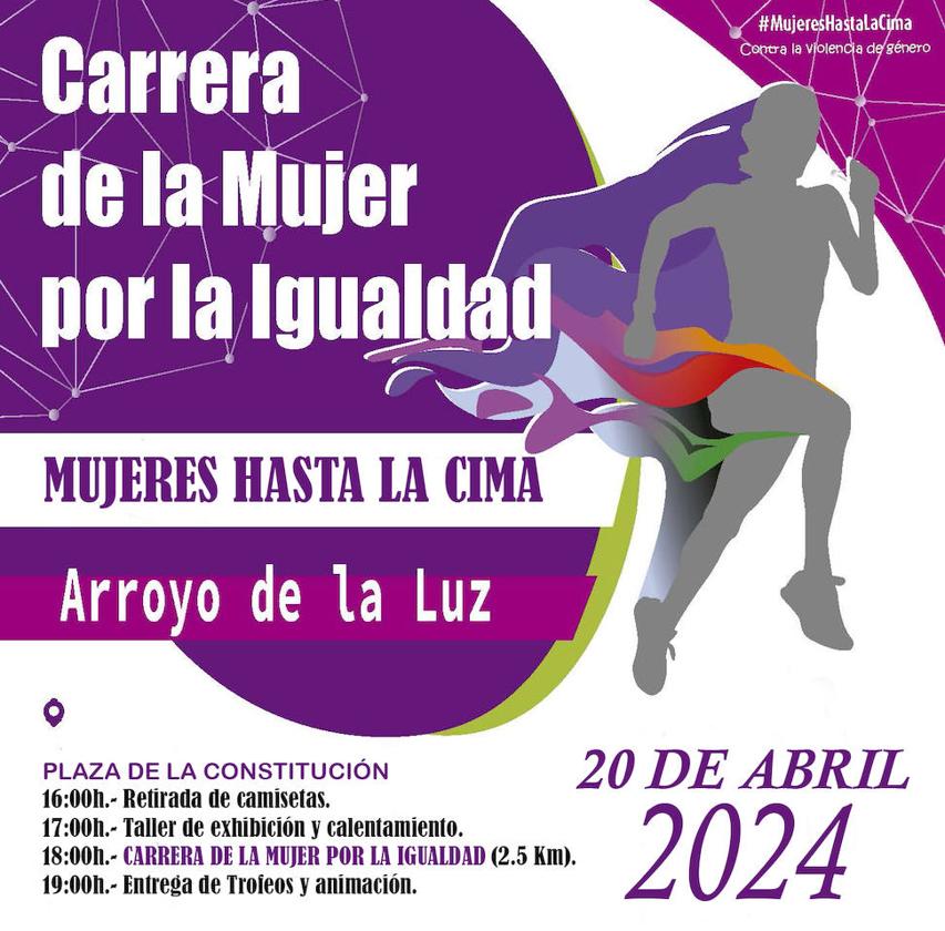 Arroyo de la Luz celebra su Carrera de la Mujer por la Igualdad