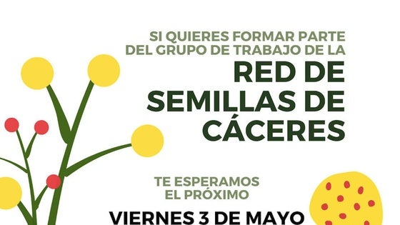 La Red de Semillas de Cáceres reactiva su labor con la primavera
