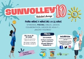 El club de voleibol se prepara para la décima edición del Sunvolley
