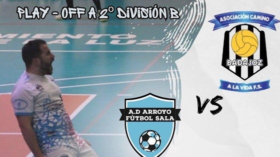 El Arroyo FS se prepara para el partido de vuelta frente a la Asociación Camino a la Vida