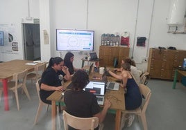 Grupo de participantes en el taller.