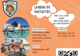 El club de baloncesto Arroyo CB organiza el Campus de Baloncesto
