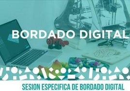 Sesión de bordado digital en el Circular FAB de Arroyo de la Luz