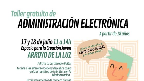Taller gratuito de Administración Electrónica