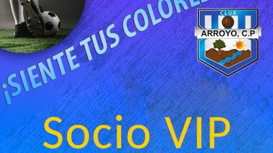 El Arroyo CP presenta su nuevo carnet de socio VIP