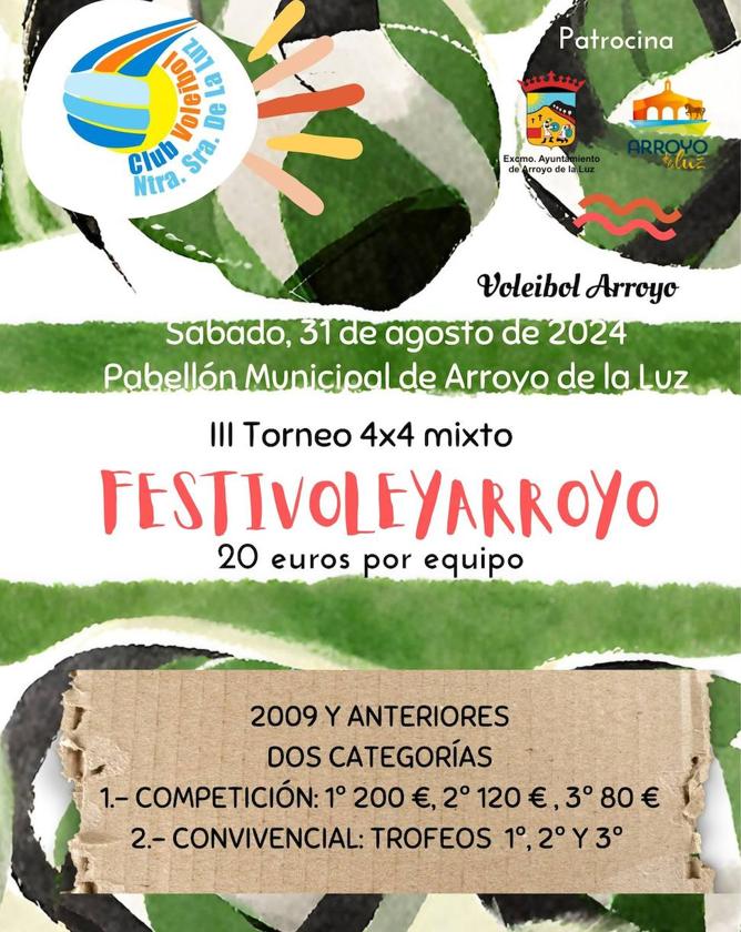 Este verano vuelve el Festivoleyarroyo