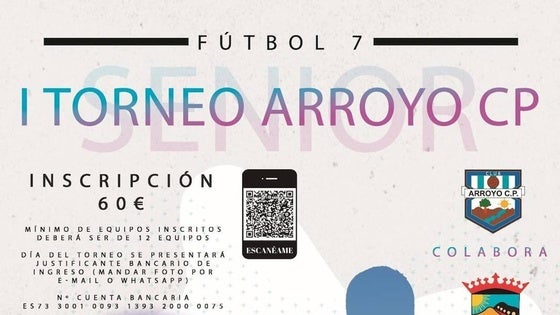 Últimos días para inscribirse en el I Torneo de Fútbol 7 sénior diurno-nocturno