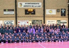 El Extremadura Arroyo aspira a incrementar año tras año la cantera.