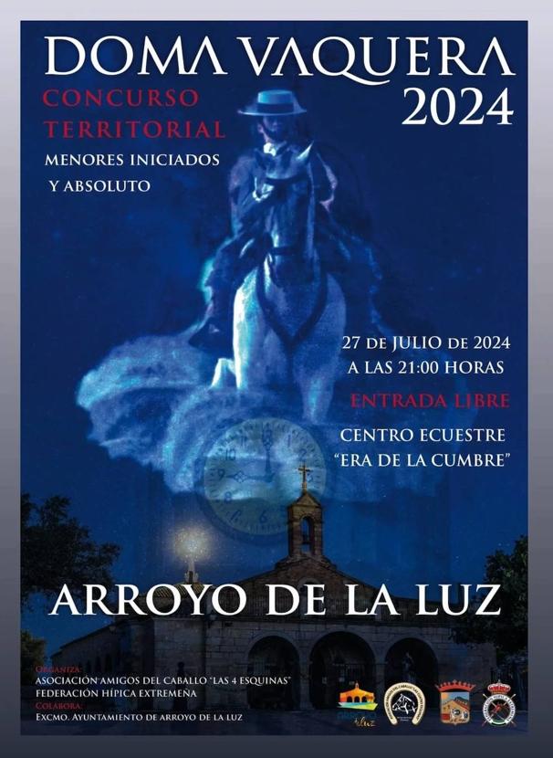 El Concurso Territorial de Doma Vaquera vuelve a Arroyo de la luz