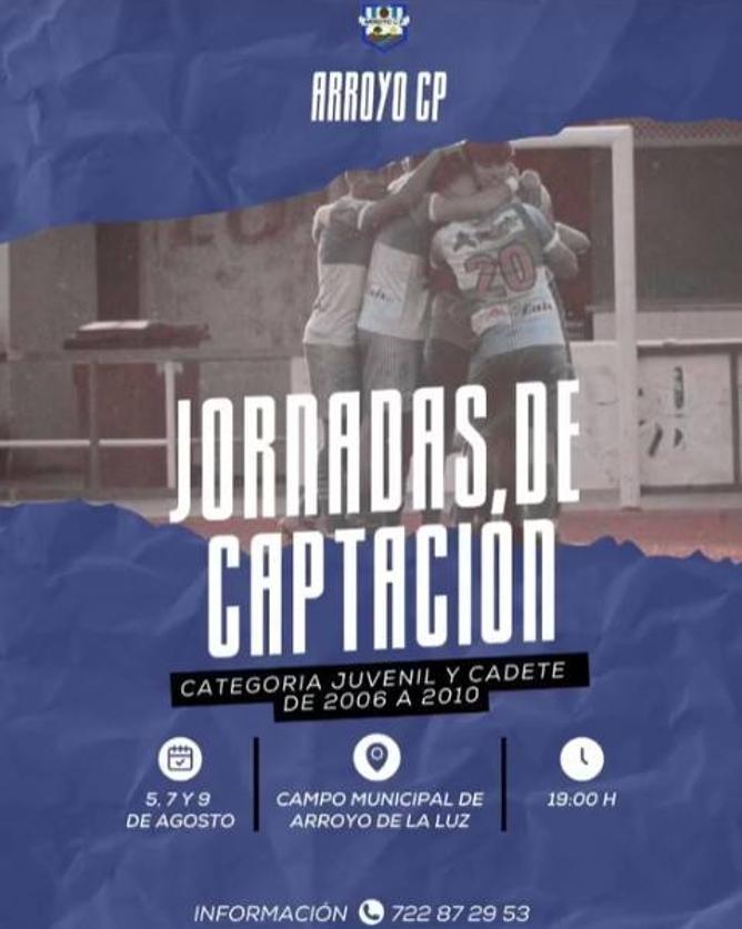 El Arroyo CP organiza unas jornadas de captación para cadetes y juveniles