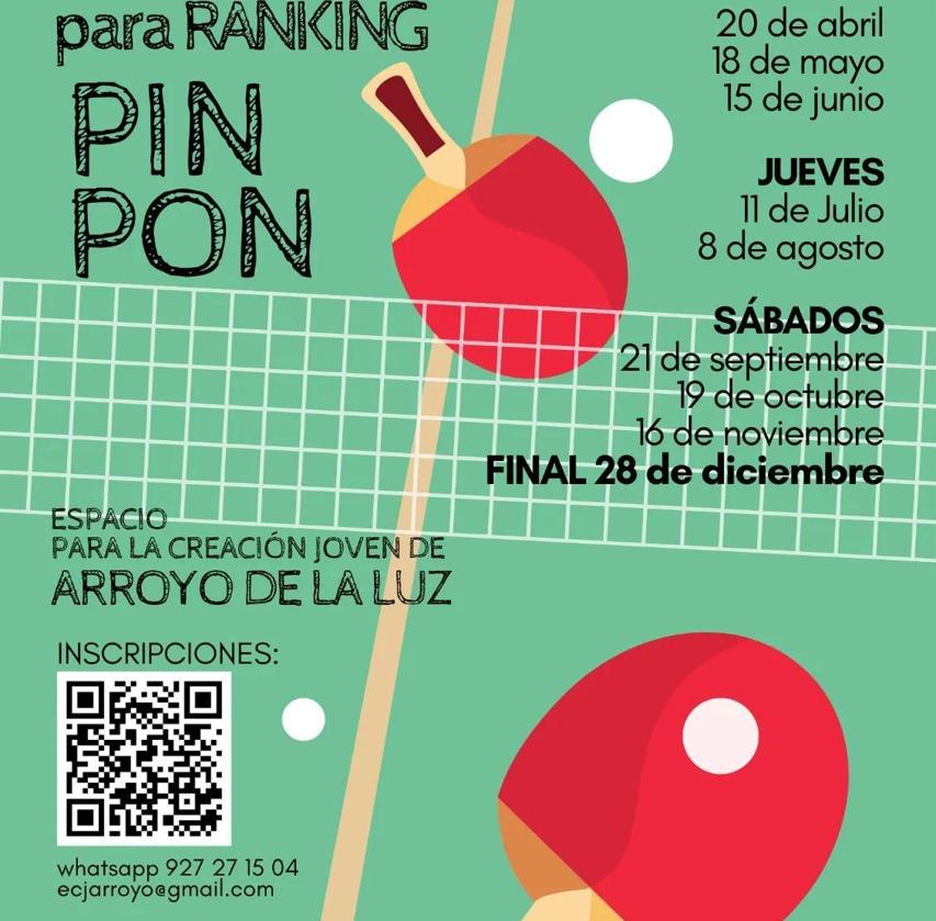 Nueva jornada de Torneo de Pin Pon del ECJ