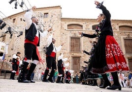 El Harriero en una de sus múltiples actuaciones.