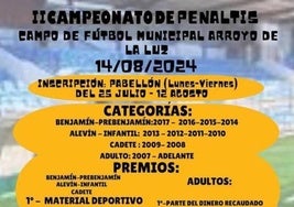 36 equipos participarán en el Campeonato de Penaltis de esta tarde