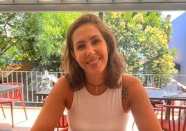 Gabi Sasso en su Porto Alegre natal este verano.