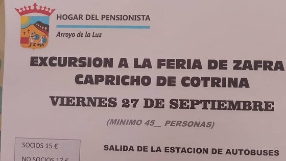 Excursión a la Feria de Zafra y al Capricho de Cotrina