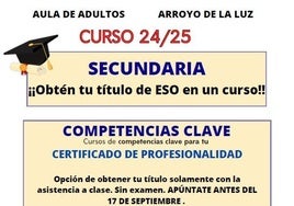 Abierto el periodo de matriculación para el Aula de Adultos