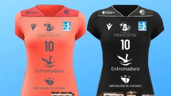 El club de voleibol presenta las camisetas para la próxima temporada