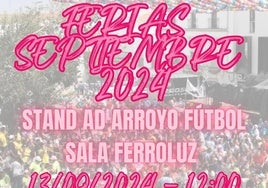 El club de fútbol sala de Arroyo de la Luz estará en el Día de las Familias