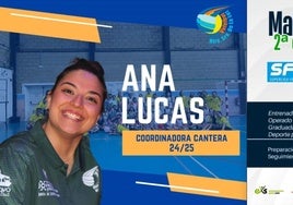 Ana Lucas y María Molano se unen al cuerpo técnico del Voleibol Arroyo