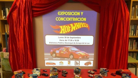 Cita para los fans de los Hot Wheels en la biblioteca arroyana