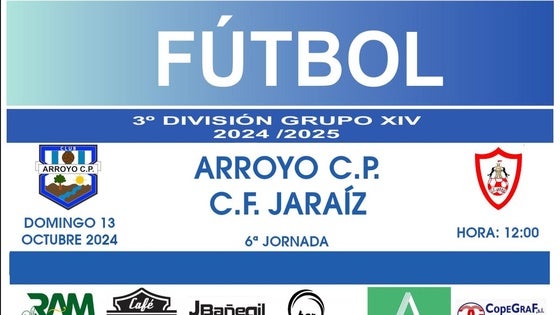 El Arroyo CP recibe en casa al Jaraíz