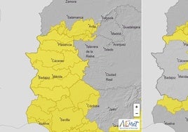 Avisos activos para el martes 15 y el miércoles 16 de octubre.