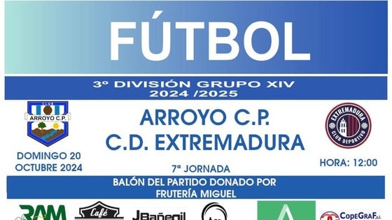 El Arroyo recibe al Extremadura