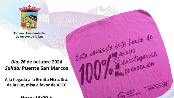 Arroyo de la Luz volverá a salir a la calle contra el cáncer
